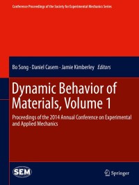 Imagen de portada: Dynamic Behavior of Materials, Volume 1 9783319069944