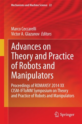 Imagen de portada: Advances on Theory and Practice of Robots and Manipulators 9783319070575