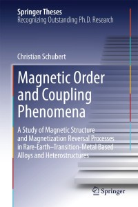 Titelbild: Magnetic Order and Coupling Phenomena 9783319071053