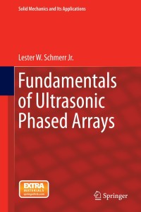 Titelbild: Fundamentals of Ultrasonic Phased Arrays 9783319072715