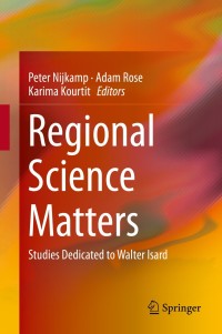 Cover image: Regional Science Matters 9783319073040