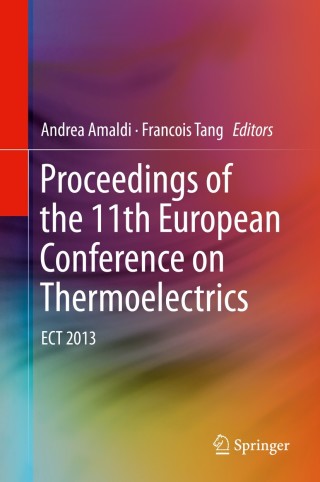 Immagine di copertina: Proceedings of the 11th European Conference on Thermoelectrics 9783319073316