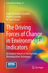 Omslagafbeelding: The Driving Forces of Change in Environmental Indicators 9783319075051