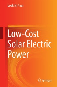 Imagen de portada: Low-Cost Solar Electric Power 9783319075297