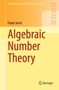 Cover image: Algebraic Number Theory 9783319075440