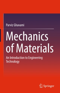 表紙画像: Mechanics of Materials 9783319075716
