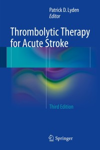 Cover image: Thrombolytic Therapy for Acute Stroke 3rd edition 9783319075747