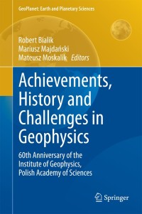 Cover image: Achievements, History and Challenges in Geophysics 9783319075983