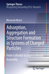 Immagine di copertina: Adsorption, Aggregation and Structure Formation in Systems of Charged Particles 9783319077369