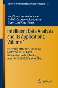 Imagen de portada: Intelligent Data analysis and its Applications, Volume I 9783319077758