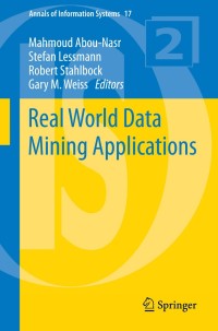 Cover image: Real World Data Mining Applications 9783319078113