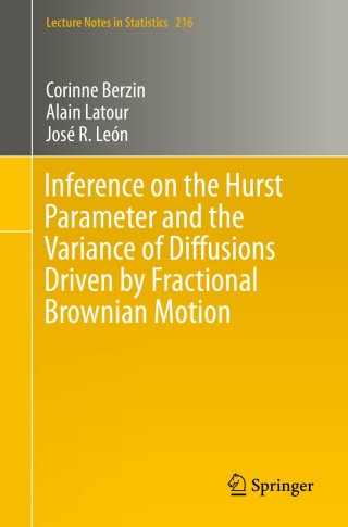 Omslagafbeelding: Inference on the Hurst Parameter and the Variance of Diffusions Driven by Fractional Brownian Motion 9783319078748