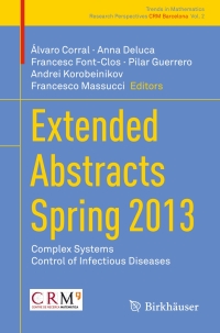 Cover image: Extended Abstracts Spring 2013 9783319081373