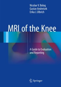 Imagen de portada: MRI of the Knee 9783319081649