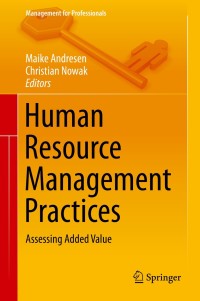 Cover image: Human Resource Management Practices 9783319081854