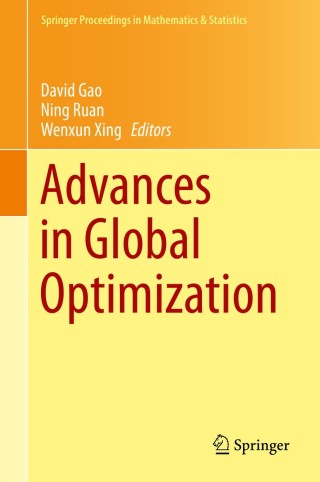 Cover image: Advances in Global Optimization 9783319083766