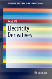 Cover image: Electricity Derivatives 9783319083940