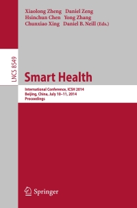Cover image: Smart Health 9783319084152