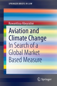 Cover image: Aviation and Climate Change 9783319084428