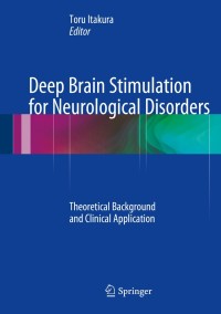 Cover image: Deep Brain Stimulation for Neurological Disorders 9783319084756