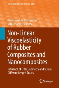 Cover image: Non-Linear Viscoelasticity of Rubber Composites and Nanocomposites 9783319087016