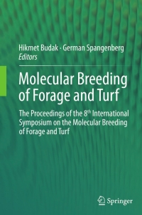 Cover image: Molecular Breeding of Forage and Turf 9783319087139