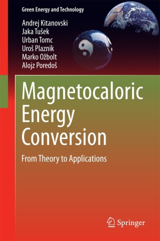 Imagen de portada: Magnetocaloric Energy Conversion 9783319087405