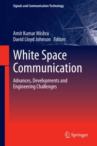 Titelbild: White Space Communication 9783319087467