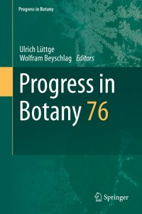 Cover image: Progress in Botany 9783319088068