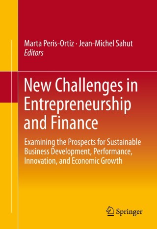 Cover image: New Challenges in Entrepreneurship and Finance 9783319088877