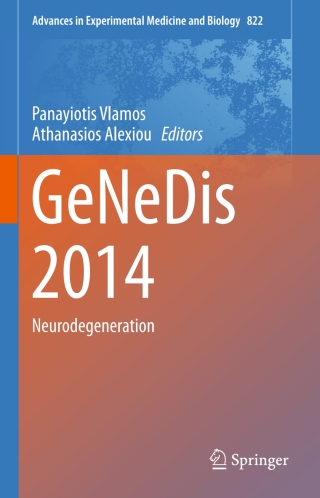 Imagen de portada: GeNeDis 2014 9783319089263