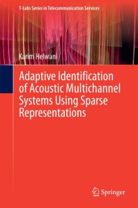 Cover image: Adaptive Identification of Acoustic Multichannel Systems Using Sparse Representations 9783319089539