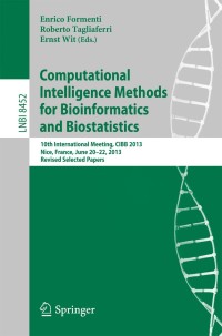Omslagafbeelding: Computational Intelligence Methods for Bioinformatics and Biostatistics 9783319090412