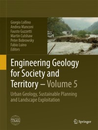 Cover image: Engineering Geology for Society and Territory - Volume 5 9783319090474