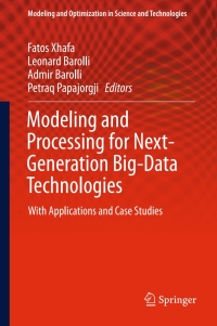 Cover image: Modeling and Processing for Next-Generation Big-Data Technologies 9783319091761