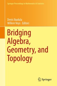 Cover image: Bridging Algebra, Geometry, and Topology 9783319091853
