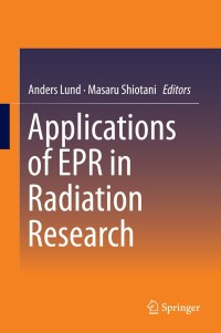صورة الغلاف: Applications of EPR in Radiation Research 9783319092157