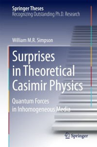 Imagen de portada: Surprises in Theoretical Casimir Physics 9783319093147