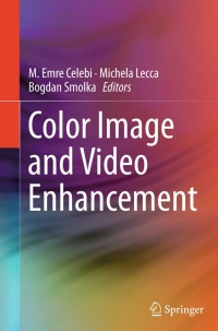 Imagen de portada: Color Image and Video Enhancement 9783319093628