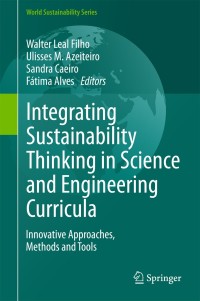 Cover image: Integrating Sustainability Thinking in Science and Engineering Curricula 9783319094731