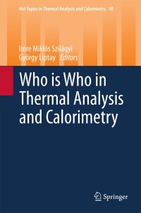 Cover image: Who is Who in Thermal Analysis and Calorimetry 9783319094854