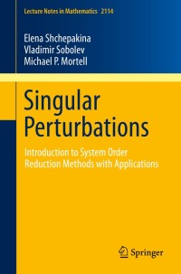 Cover image: Singular Perturbations 9783319095691