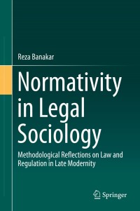 Omslagafbeelding: Normativity in Legal Sociology 9783319096490