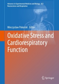 Imagen de portada: Oxidative Stress and Cardiorespiratory Function 9783319097213