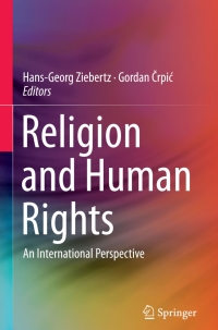 表紙画像: Religion and Human Rights 9783319097305