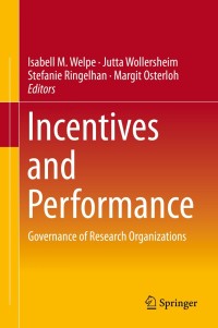 Titelbild: Incentives and Performance 9783319097848