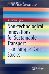 Cover image: Non-technological Innovations for Sustainable Transport 9783319097909