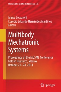 Imagen de portada: Multibody Mechatronic Systems 9783319098579