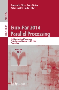 Imagen de portada: Euro-Par 2014: Parallel Processing 9783319098722
