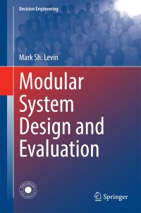 Cover image: Modular System Design and Evaluation 9783319098753